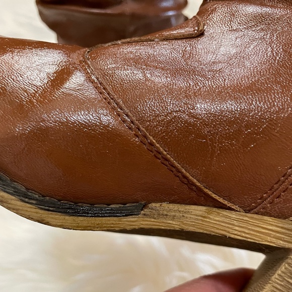 Wet Seal Women Western Style Mid-Calf Boot In Brown Size 7 - Picture 7 of 12